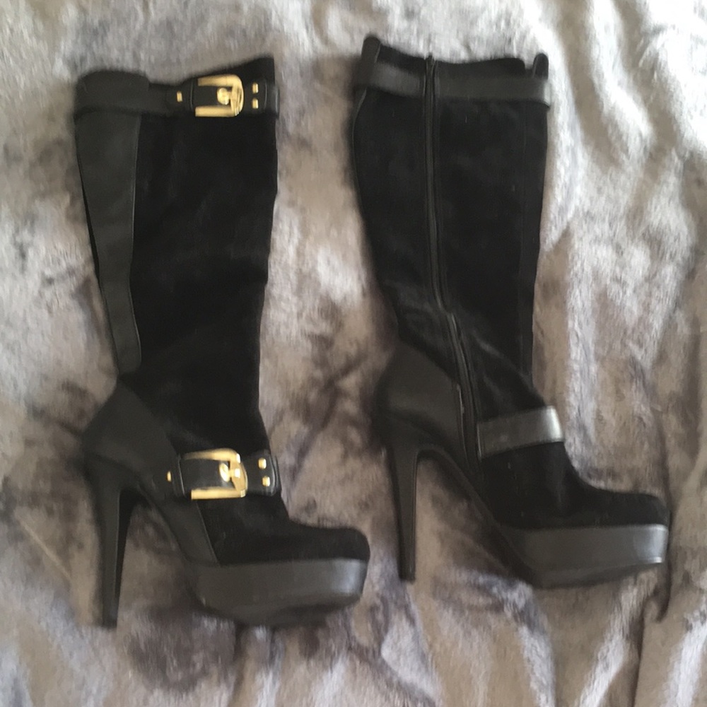 Knee high high heel women’s boots